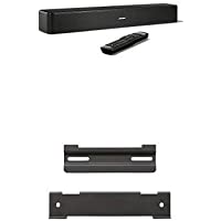 Los mejores  - Bose® Solo 5 - Barra de sonido para televisores- negro + Bose WB-120 - Soporte de pared para barra de sonido- negro